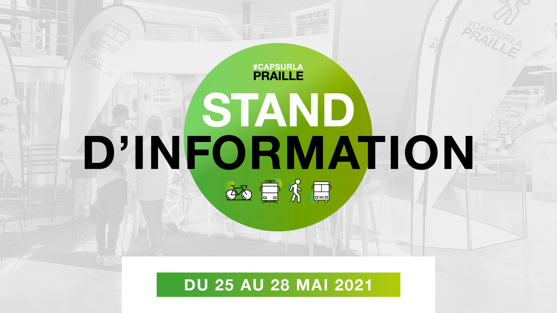 Stand d&rsquo;information mobilité